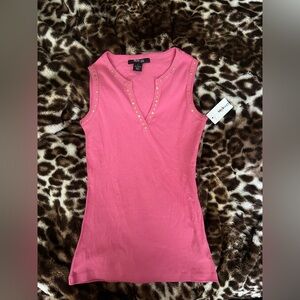Hot Pink Studded Tank – Pop Princess Energy